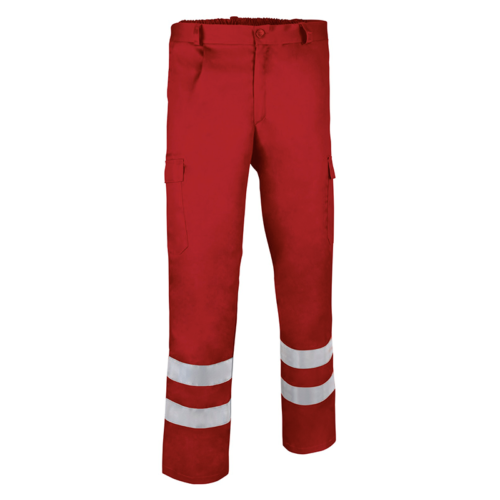 Pantalone alta visibilità rosso